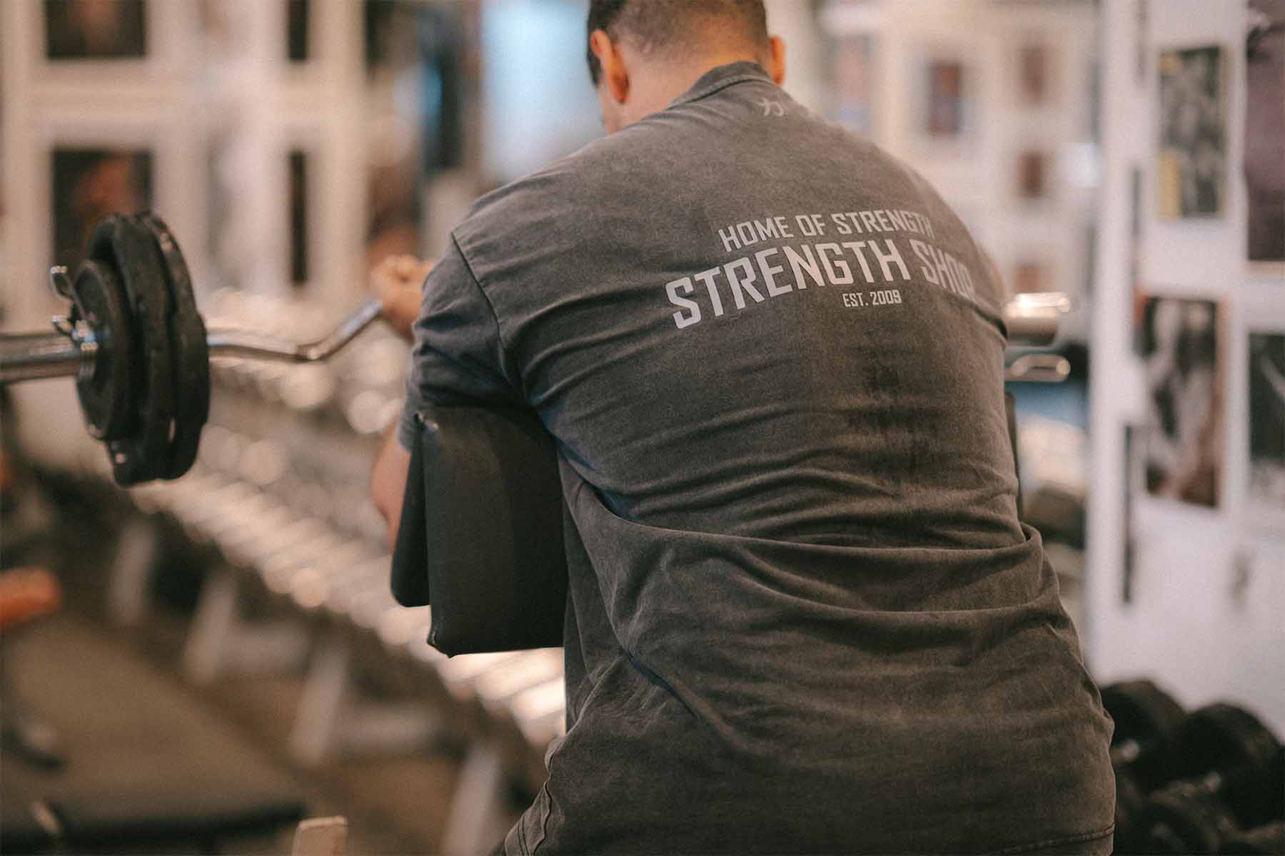 strength-shop-home-of-strength-t-shirt-gris-d-lav-t-shirt-coton-lourd image 6