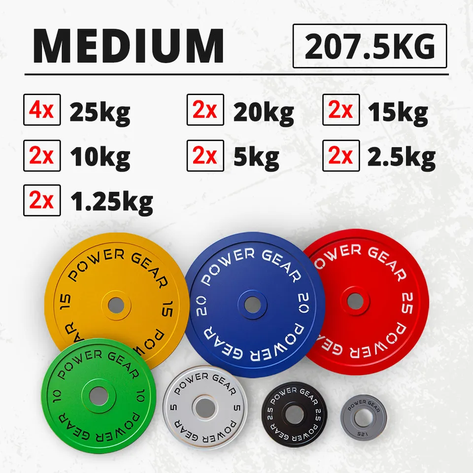 power-gear-set-dischi-medium-207-5-kg-pack-force-avanc-e image 1