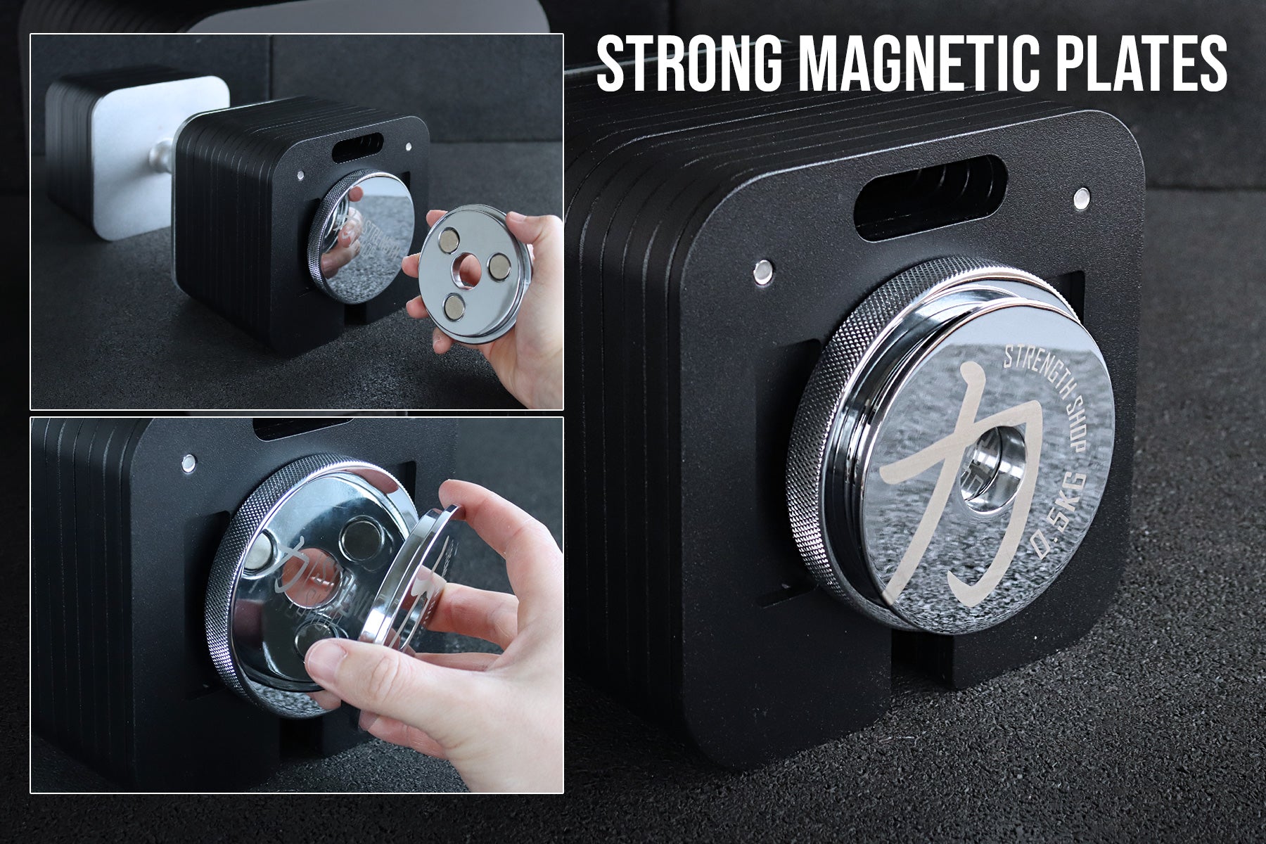 strength-shop-plaques-fractionn-es-magn-tiques-0-5-1kg-pour-halt-res-r-glables image 2