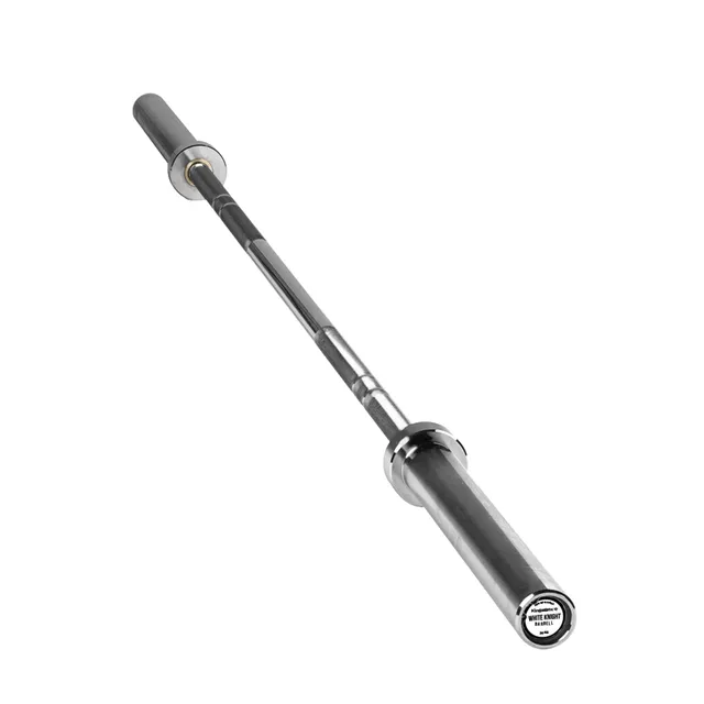 kingsbox-white-knight-bar-barre-olympique-hommes-20-kg-220-cm image 1