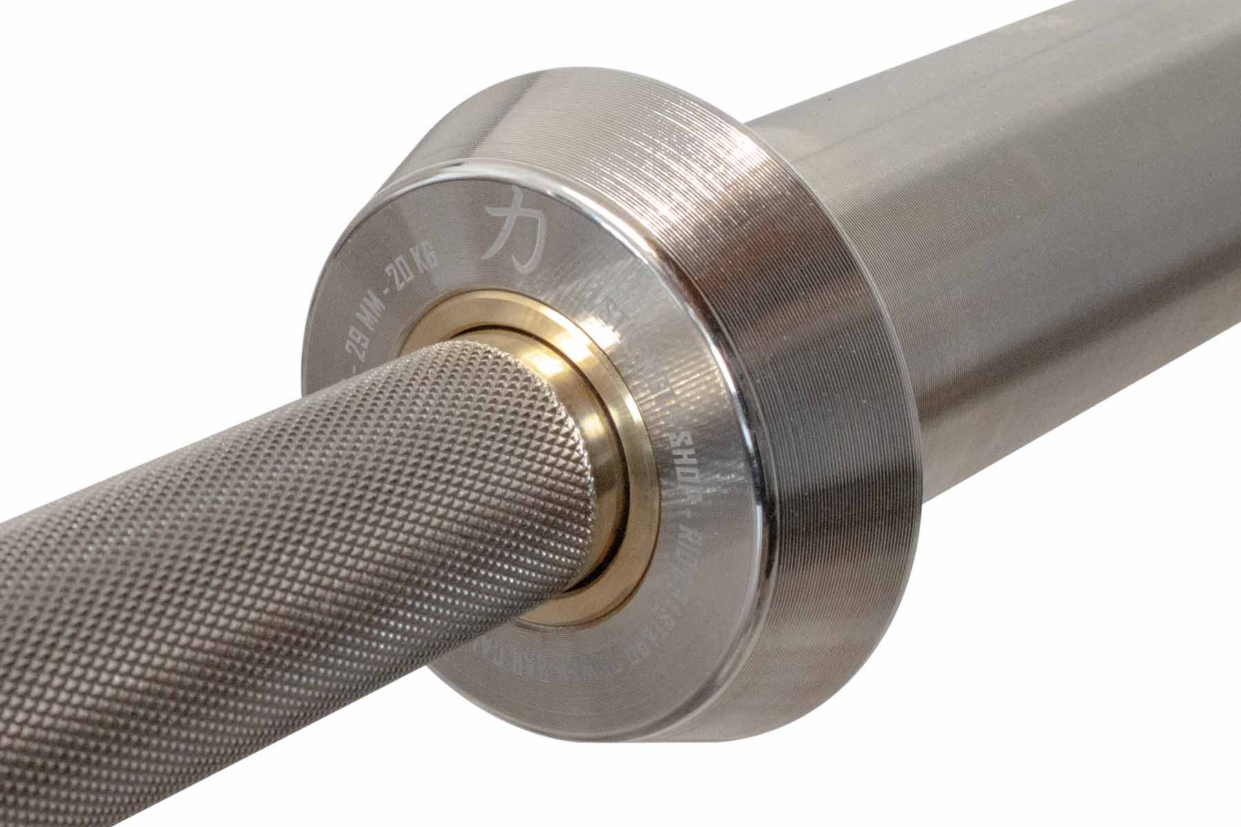 strength-shop-riot-bastard-power-bar-calibrated-20kg-nickel-ipf-approved image 4