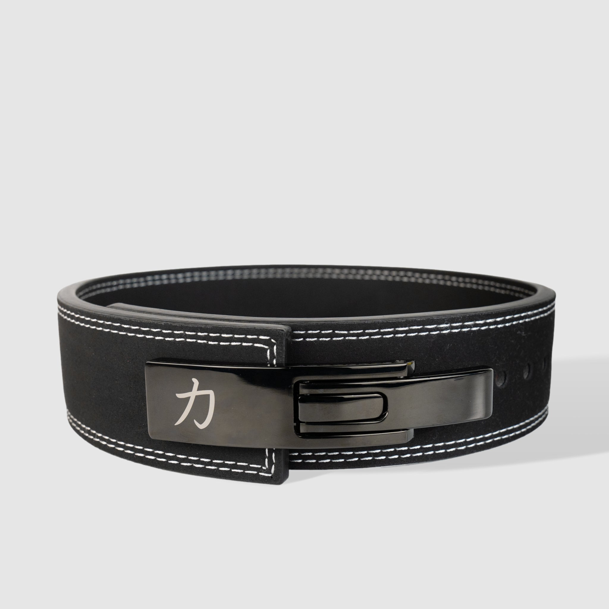 strength-shop-narrow-lever-belt-10mm-7-6cm-noir-ipf-approved image 7