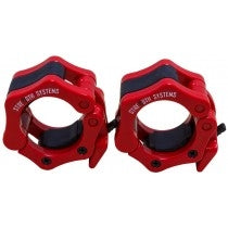 strength-shop-olympic-flip-lock-colliers-de-serrage-rouge-paire image 2