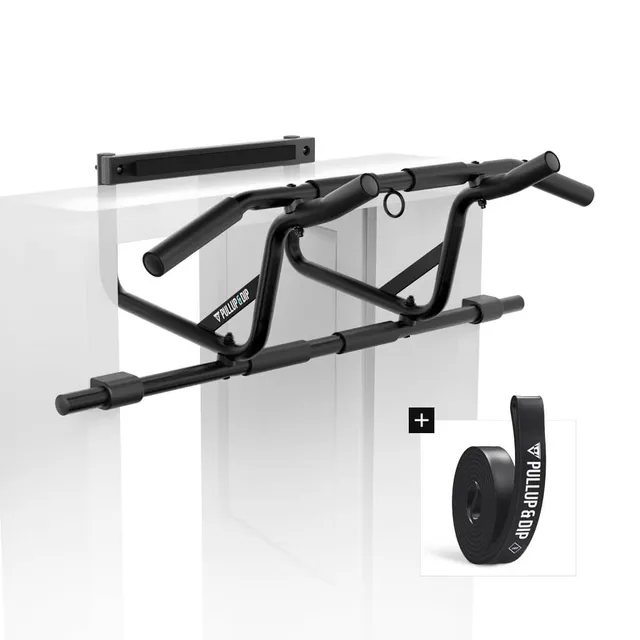 pullup-dip-barre-de-traction-porte-sans-vis-lastique-traction-inclus image 1