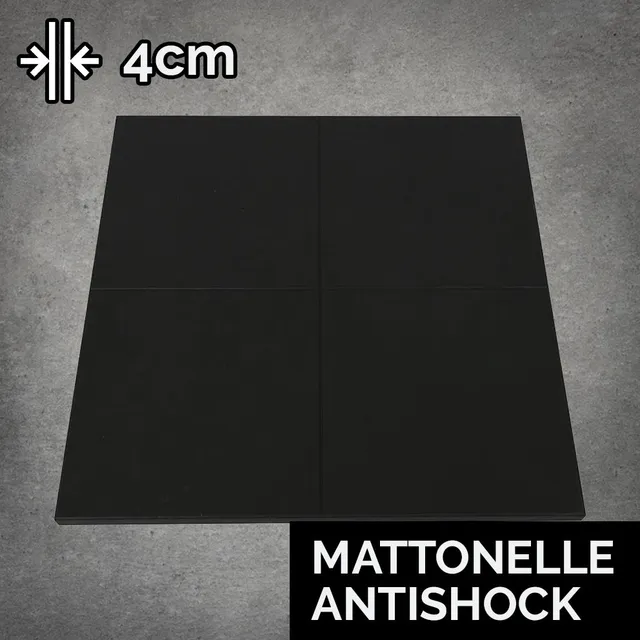 power-gear-antishock-dalles-caoutchouc-sol-musculation image 1