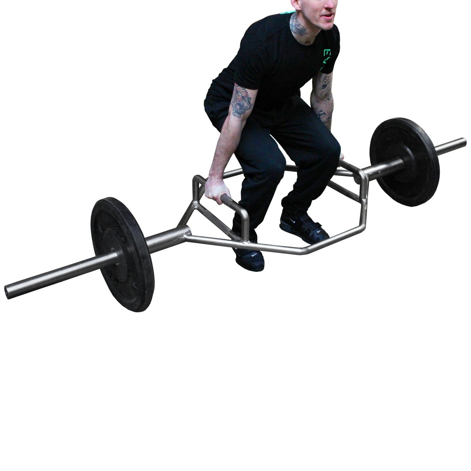 strength-shop-barre-hexagonale-trap-bar-olympique-2-38m-heavy-duty image 2