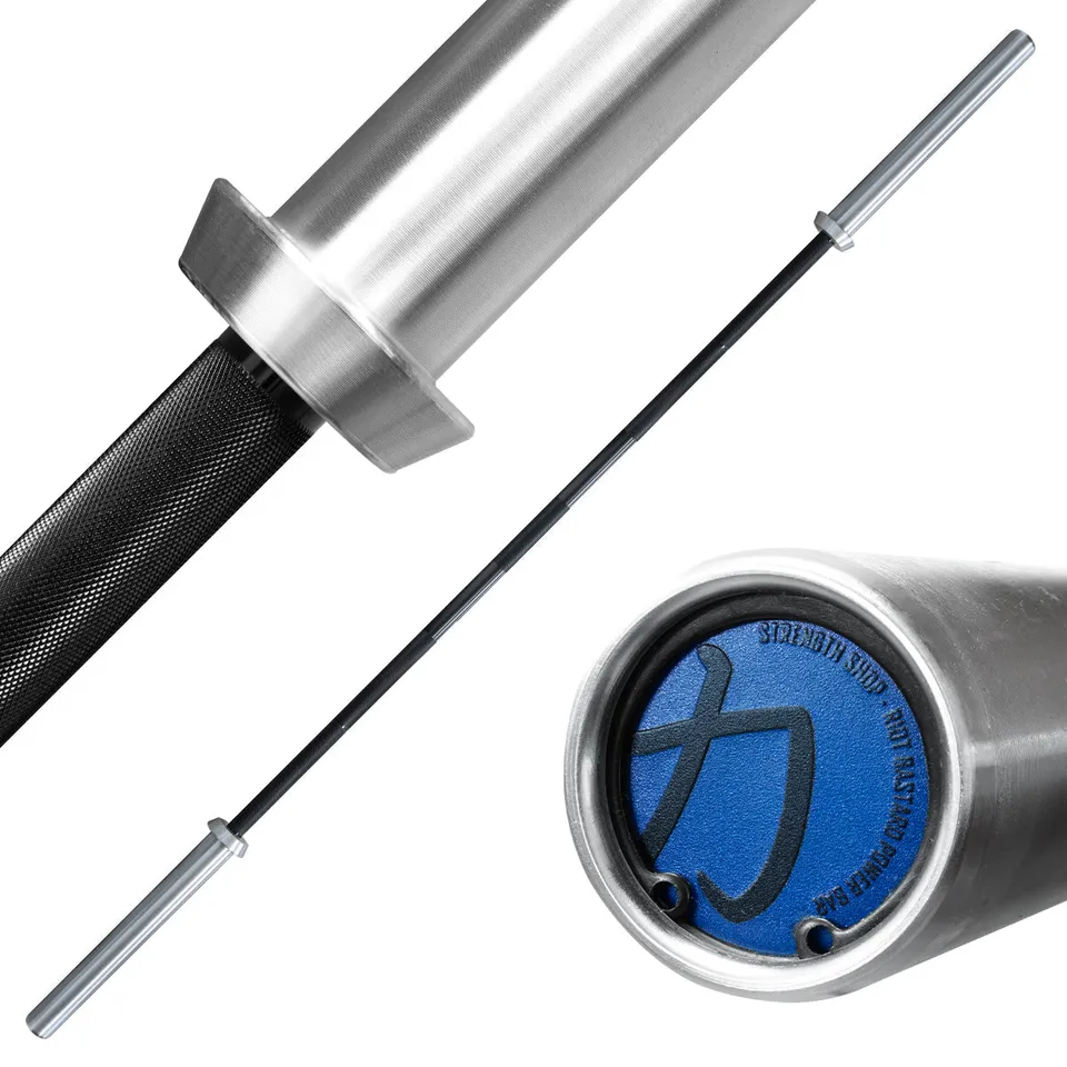 strength-shop-riot-power-bar-20-kg-black-chrome image 1
