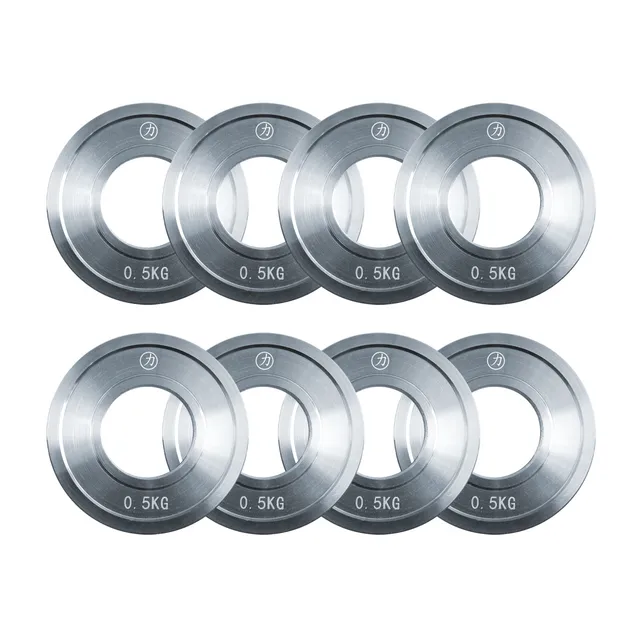 strength-shop-pack-8-disques-fractionn-s-0-5kg-acier-zingu image 1