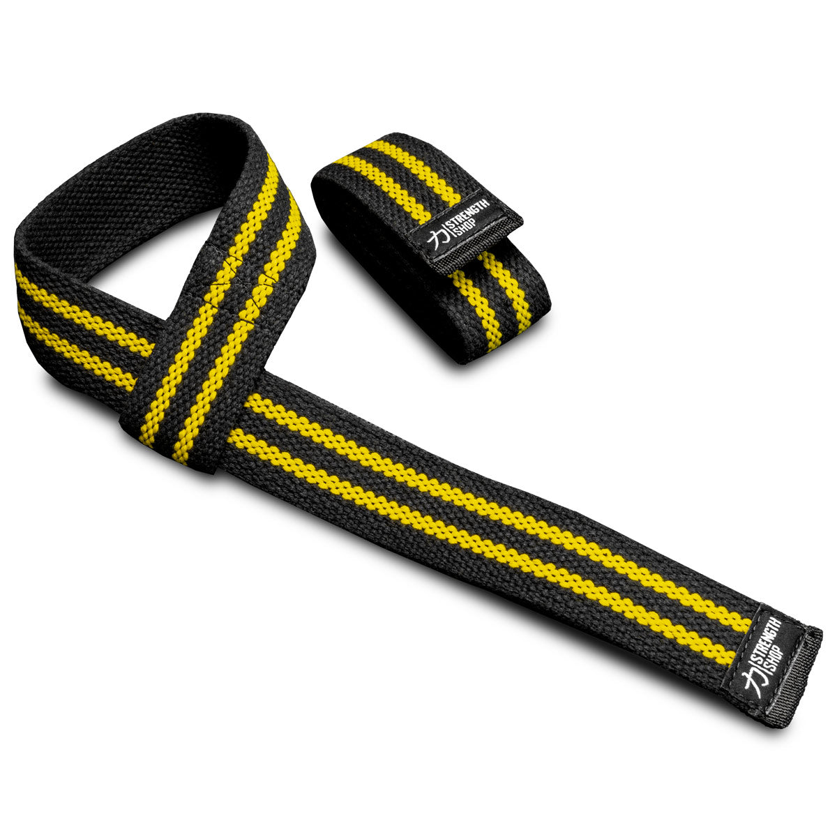 strength-shop-heavy-duty-extra-long-lifting-straps-coton-71cm image 1