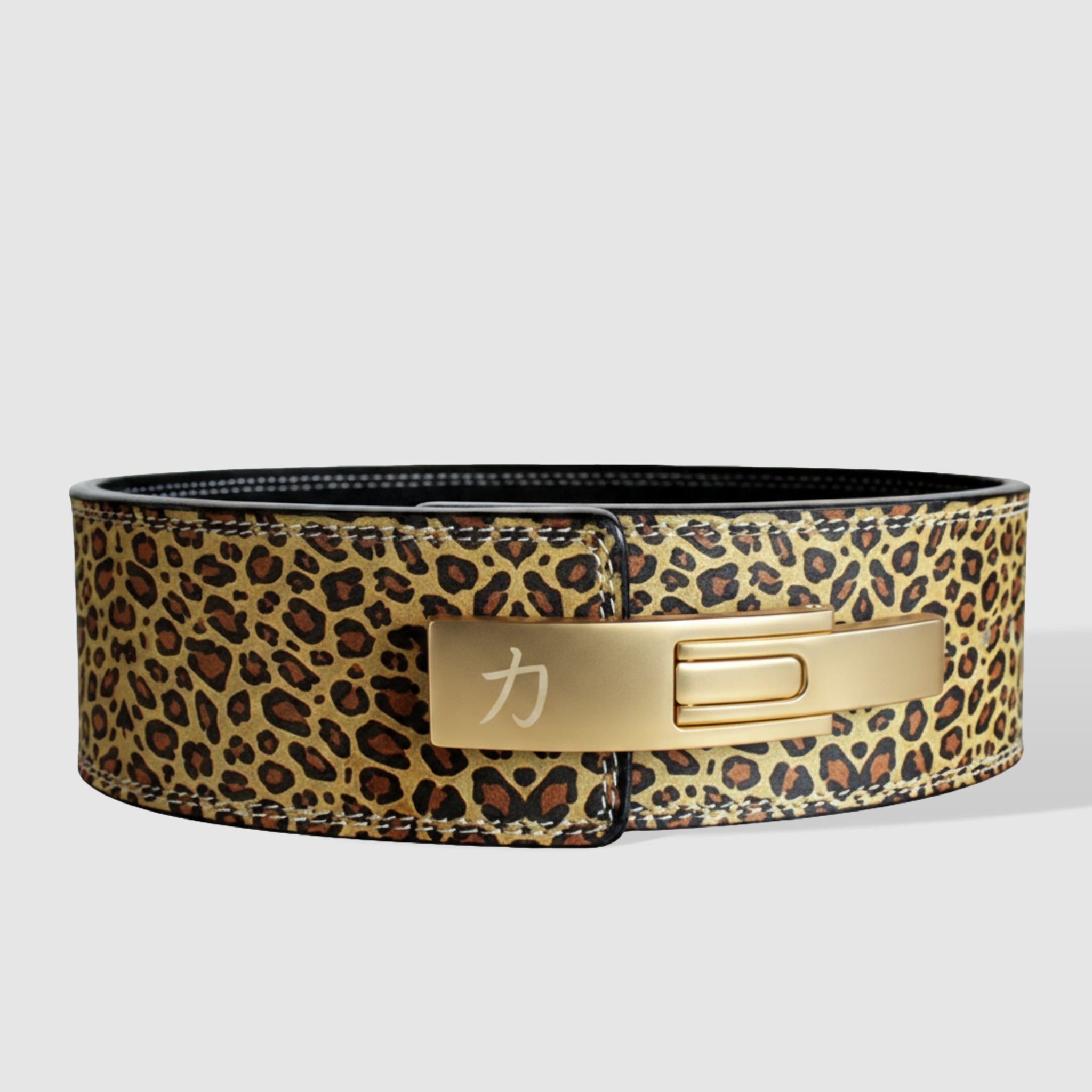 strength-shop-leopard-print-lever-belt-10mm-ceinture-de-musculation-ipf image 4