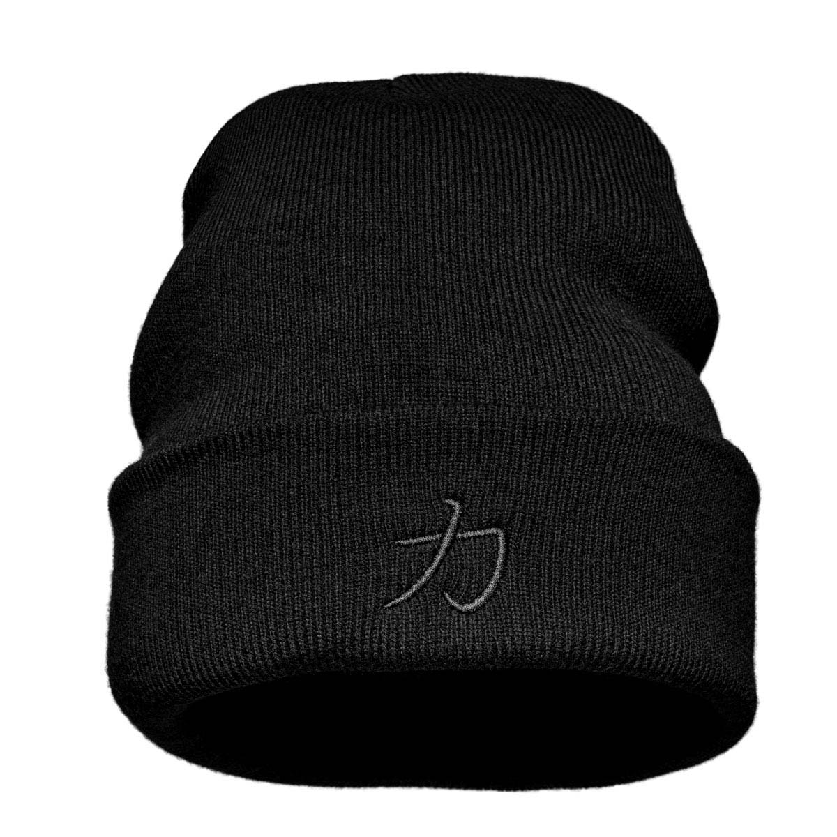 strength-shop-beanie-hat-bonnet-revers-logo-brod-e image 4
