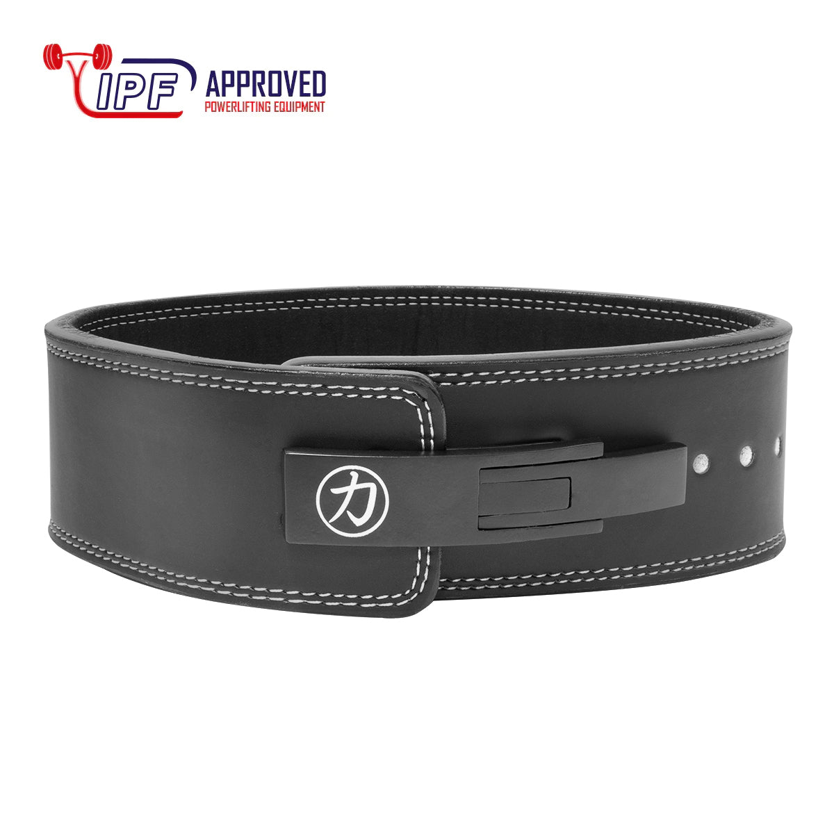 strength-shop-ceinture-levier-13mm-noire-ipf image 2