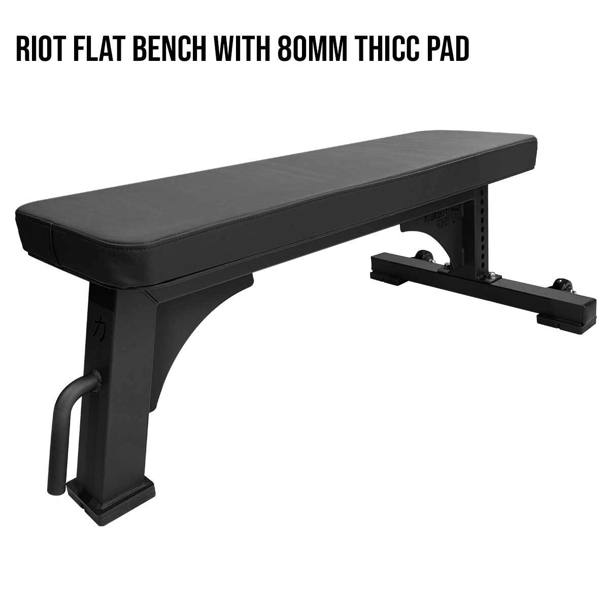 strength-shop-riot-flat-bench-75mm-banc-plat-force image 4