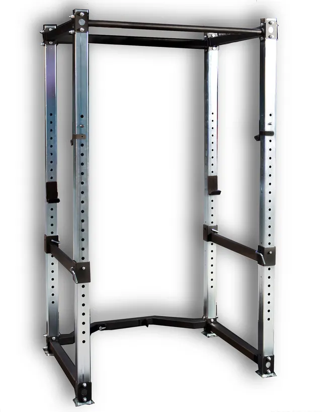 power-gear-rack-basic-power-rack-ferm-mod-le-silver-bullet image 1