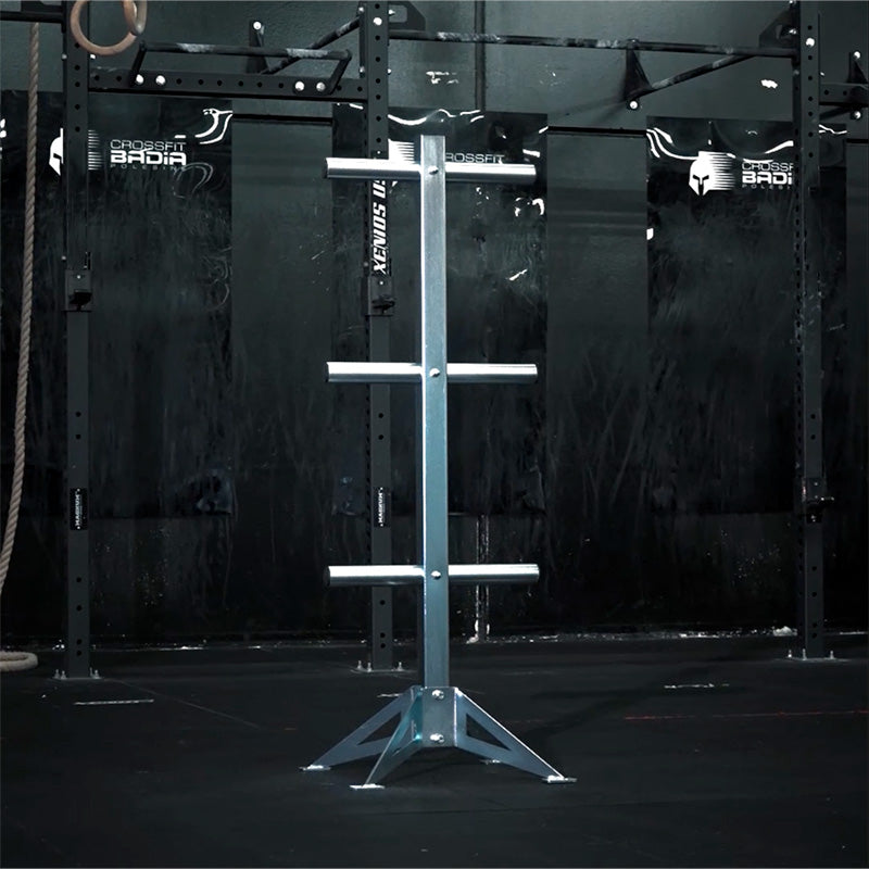 power-gear-weight-plates-rack-x-steel-range-disques-vertical image 1