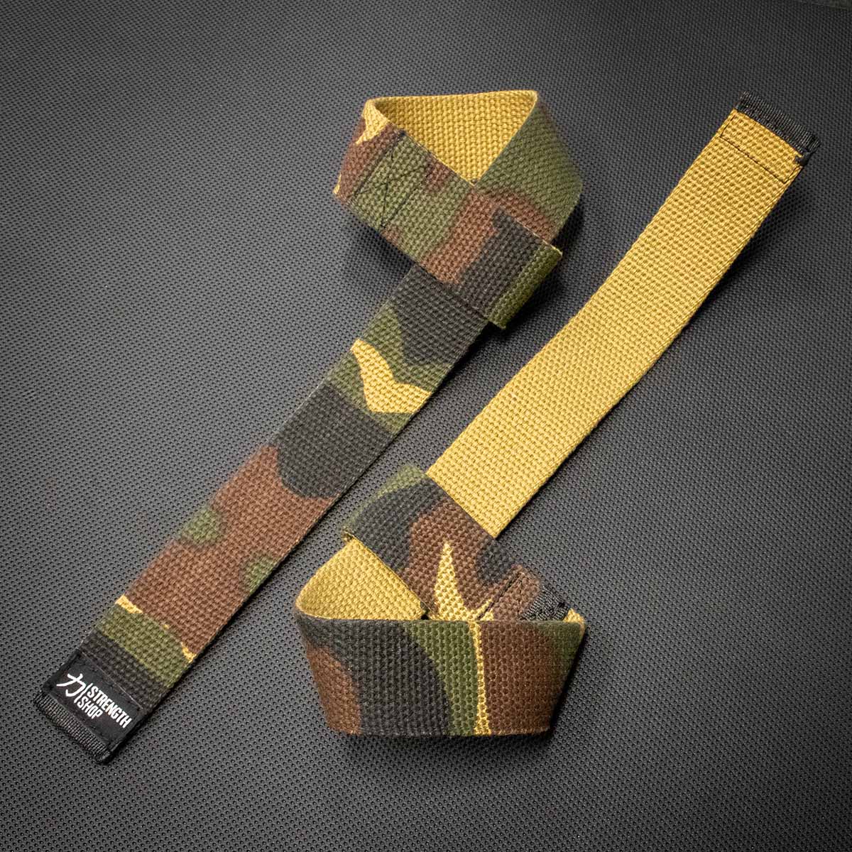 strength-shop-originals-sangles-de-tirage-camo-coton-54-cm-x-40-mm image 2