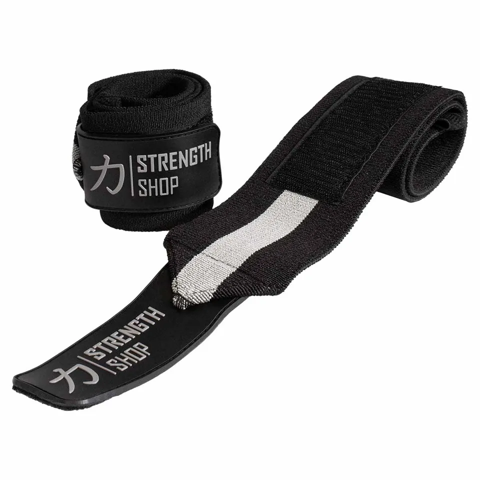strength-shop-super-heavy-wrist-wraps-ipf-approved-60cm-90cm-noir-gris image 1
