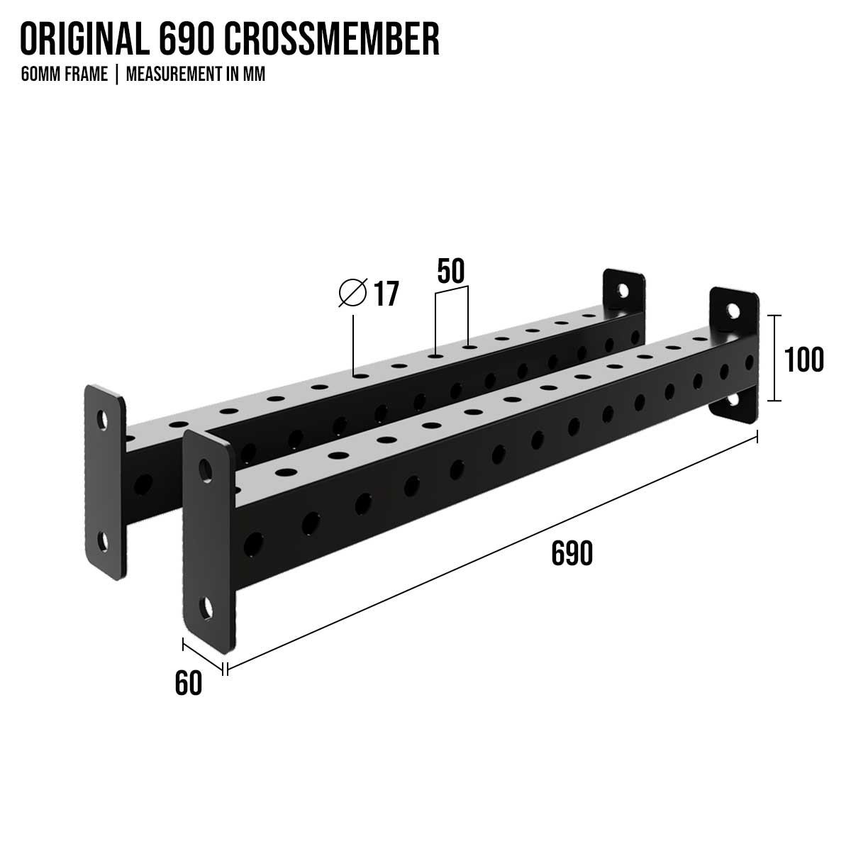 strength-shop-original-mrr-60-crossmembers-traverse-pour-rack-modulaire-60x60mm image 4